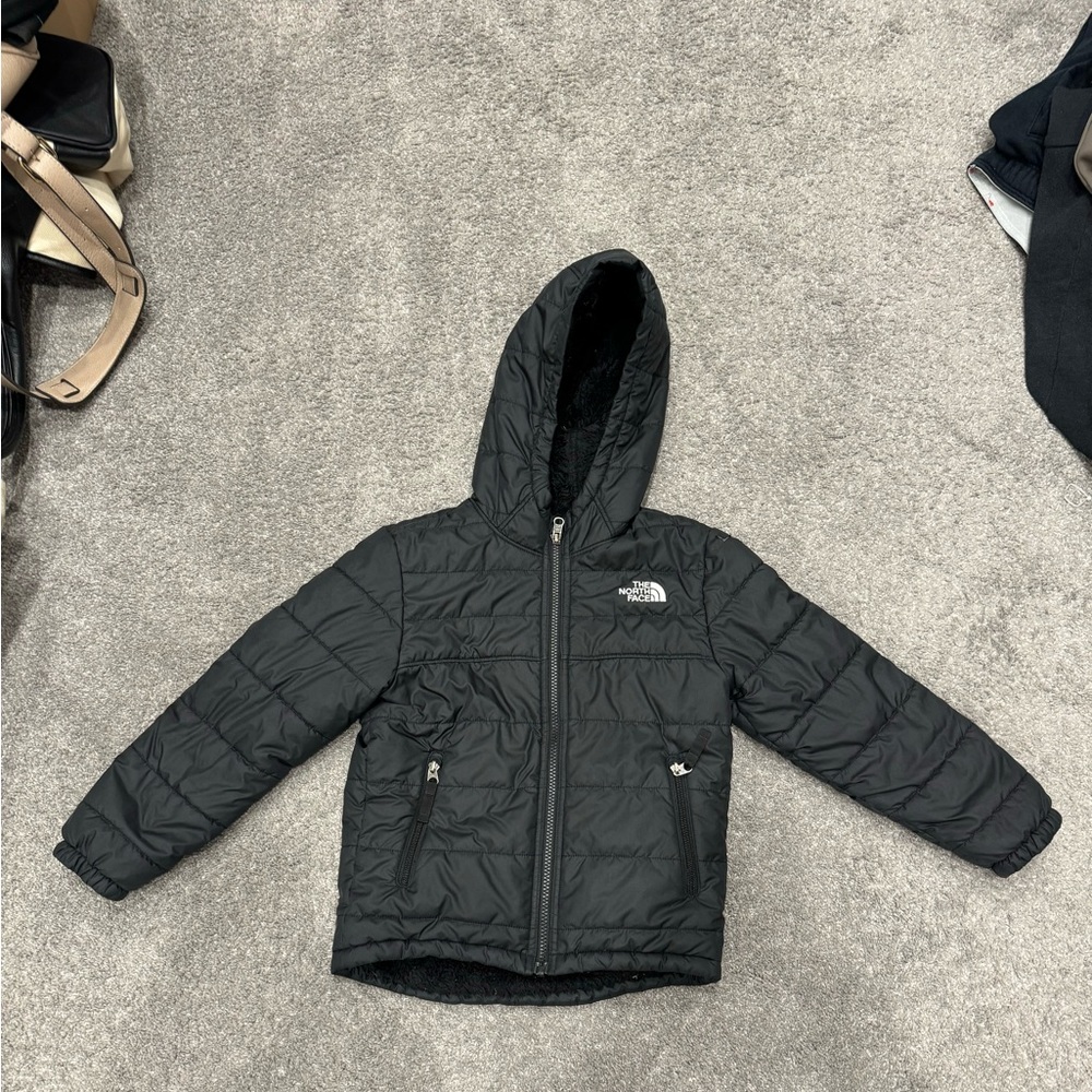 North face reversible coat